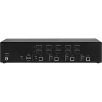 KVS4-2004HV Secure KVM Switches mit HDMI/DisplayPort FlexPort Anschlüssen von Black Box Back