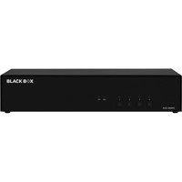 KVS4-2004HV sicherer 4-Port Dual-Head DisplayPort/HDMI FlexPort KVM Switch von Black Box Front