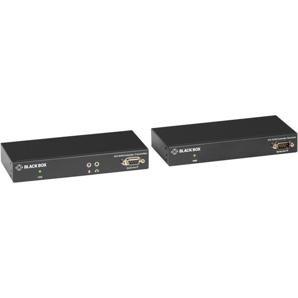 KVXLC-100 DVI-I KVM Extender mit CATx oder Glasfaser von Black Box