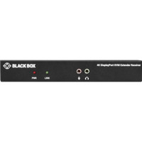 KVXLCDP-100-RX DisplayPort KVM Extender mit CATx von Black Box Receiver Front