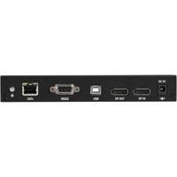 KVXLCDP-100-TX DisplayPort KVM Extender mit CATx von Black Box Transmitter Back