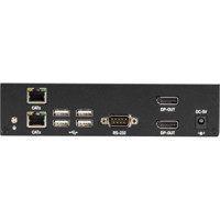 KVXLCDP-200 Dual Head DisplayPort KVM Extender über CATx von Black Box Receiver Back