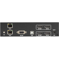 KVXLCDP-200 Dual Head DisplayPort KVM Extender über CATx von Black Box Transmitter Back