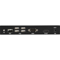 KVXLCDPF-100-RX DisplayPort KVM Extender mit Glasfaser von Black Box Receiver Back