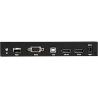 KVXLCDPF-100-TX DisplayPort KVM Extender mit Glasfaser von Black Box Transmitter Back