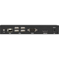 KVXLCHF-100-RX HDMI KVM Extender mit Glasfaser von Black Box Receiver Back