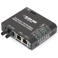 LBH100A-H-ST Hardened Glasfaser zu Ethernet Medienkonverter Switch von Black Box