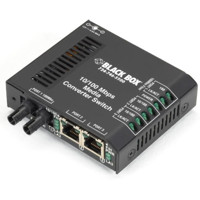 LBH100A-ST Multimode ST Glasfaser zu Fast Ethernet Medienkonverter Switch von Black Box