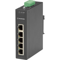 LBH3050A Unmanaged Fast Ethernet Industrie Switch mit 5x RJ45 Ports von Black Box