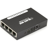 LBS008AE Unmanaged Desktop Switch mit USB Stromversorgung von 8x Ethernet Ports von Black Box Back