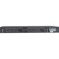 LE2700AE Managed modularer Switch mit 4x Slots für RJ45, SC, ST, SFP oder SFP+ Module von Black Box von hinten