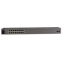 LES1516A Enterprise Secure Serial Server mit Cisco Pinout, Dual Gigabit Ethernet und 16 Ports von Black Box Back