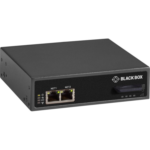 LES1604A-R -R Secure Konsolenserver mit 4x RS232 Ports und einem 4G LTE Modem von Black Box 
