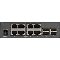 LES1608A serieller Console Server mit 8x RS232 Anschlüssen und Out-of-Band Management von Black Box Ports