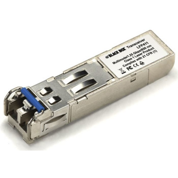 LFP411 1250 Mbps SFP Module mit 850-nm Multimode und 550 Meter Reichweiter von Black Box