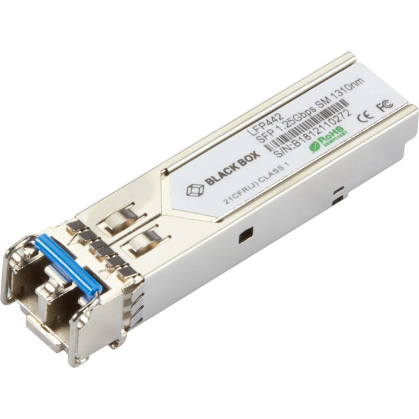 LFP442 Singlemode LC SFP Modul mit 1.25 Gbps, 1310nm und 20 km Reichweite von Black Box