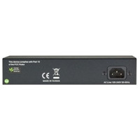 LGB1110A Managed Gigabit Ethernet Switch mit 10 Anschlüssen (8x Autosensing, 2x Dual RJ45/SFP) von Black Box Back