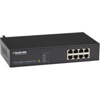 LGB408A-R2 Unmanaged Gigabit Netzwerkswitch mit 8x RJ45 Anschlüssen von Black Box
