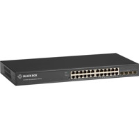 LGB5028A-R2 28-Port Managed Gigabit Switch mit 24x rJ45 und 4x SFP Ports von Black Box