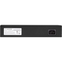LGB710A 10-Port Gigabit Ethernet Switch mit 8x RJ45 und 2x SFP Anschlüssen von Black Box Back