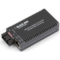 LGC122A-R3 Gigabit Ethernet zu Singlemode SC Medien- und Datenratenkonverter von Black Box