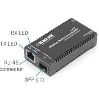 LGC135A-R3 MultiPower Ethernet zu Fiber Medienkonverter von Black Box Hardware Beschreibung