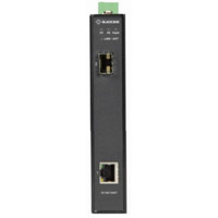 LGC280A Gigabit Medienkonverter die 10/100/1000Base-TX zu 1000Base-FX konvertieren von Black Box Front