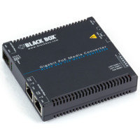 LGC5200A Gigabit PoE Medienkonverter mit 2x RJ45 Kupfer und 1x SFP Anschluss von Black Box