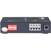 LGC5201A Gigabit Ethernet PoE Medienkonverter mit 2x RJ45 und einem Multi-Mode SC Port von Black Box Back