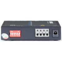 LGC5202A Gigabit PoE PSE Medienkonverter mit 2x RJ45 und 1x Single-Mode SC (1310 nm) Ports von Black Box Back