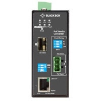 LGC5500A Industrieller Gigabit Medienkonverter mit Power über Ethernet von Black Box