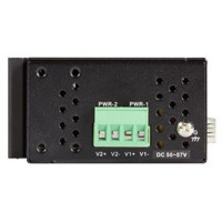 LGC5500A Industrieller Gigabit Medienkonverter mit Power über Ethernet von Black Box von Oben