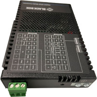 LGC5700A 802.3bt konformer Gigabit Ethernet zu SFP Glasfaser Medienkonverter von Black Box von oben