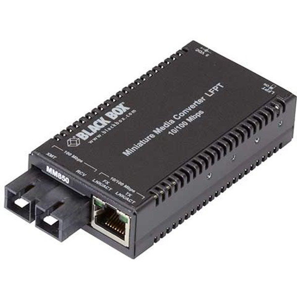 LHC041A-R4 Fast Ethernet zu Multi-Mode ST Glasfaser Medienkonverter von Black Box