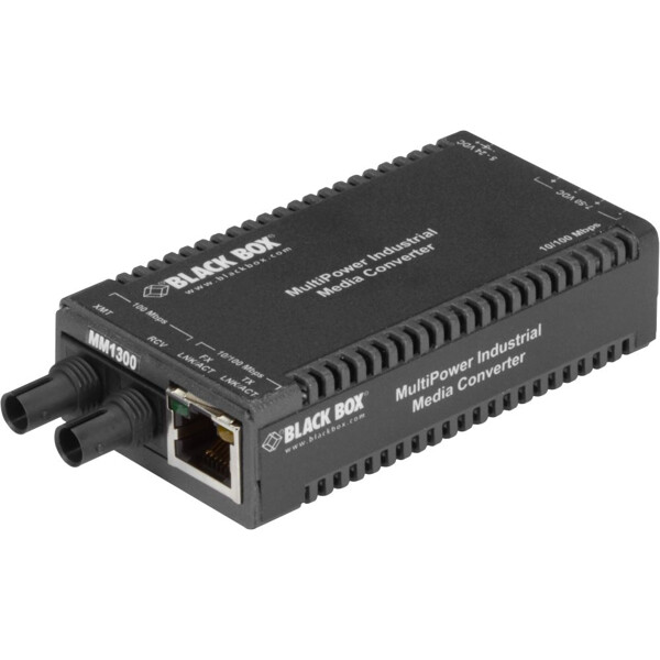 LIC022A-R4 Black Box Fast Ethernet zu Multi-Mode ST Medienkonverter