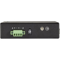 LIE401A Gigabit Ethernet PoE Switch mit 4x RJ45 und 1x SFP Ports von Black Box von oben