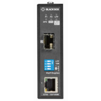 LMC280A Fast Ethernet Medienkonverter die 10/100BaseTX in 100BaseFX umwandeln von Black Box Front