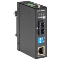 LMC282A Fast Ethernet Medienkonverter die 10/100BaseTX in 100BaseFX umwandeln von Black Box