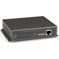 LPB1205A Unmanaged Gigabit PoE Switch mit 5x RJ45 Anschlüssen von Black Box