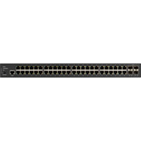 LPB3052A Managed Gigabit Ethernet PoE+ Netzwerkswitch mit 48x RJ45 und 4x SFP/SFP+ Ports von Black Box Front