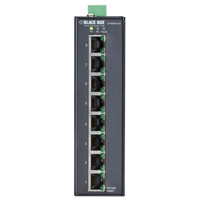 LPH008A Gigabit PoE+ Switch mit 8 PoE+ RJ-45 Ports von Black Box Front