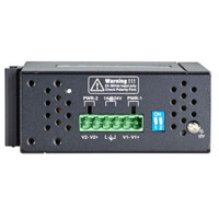 LPH008A Gigabit PoE+ Switch mit 8 PoE+ RJ-45 Ports von Black Box von oben