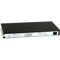 LPJ016A-FM Managed 802.3af PoE Injektor mit 16 Gigabit Ethernet Anschlüssen von Black Box von hinten