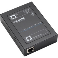 LPS2001 Gigabit PoE+ Splitter für 802.3af oder 802.3at Stromversorgung von Black Box