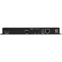 MCXG2DF01 AV Decoder mit HDMI, Audio, IR, RS-232, Ethernet und USB Ports von Black Box Rückseite