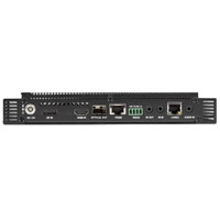 MCXS9 4K 60 AV-Encoder mit SDVoE, HDMI und DisplayPort von Black Box Rückseite