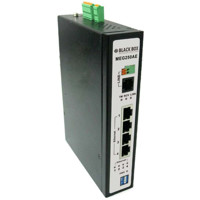MEG250AE industrielle VDS2 Bridge mit 4x 10/100 Mbps Ethernet von Black Box