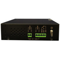 MEG250AE industrielle VDS2 Bridge mit 4x 10/100 Mbps Ethernet von Black Box Oben