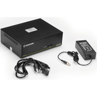 SS2P-DH-DP-U NIAP 3.0 zertifirter 2-Port Secure Dual-Head DisplayPort KVM Switch von Black Box Lieferinhalt