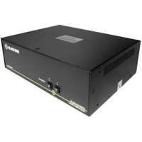 SS2P-SH-HDMI-U sicherer KVM Schalter mit NIAP 3.0 Zertifizierung, EDID Learning und Emulation und 4K HDMI von Black Box Ansicht